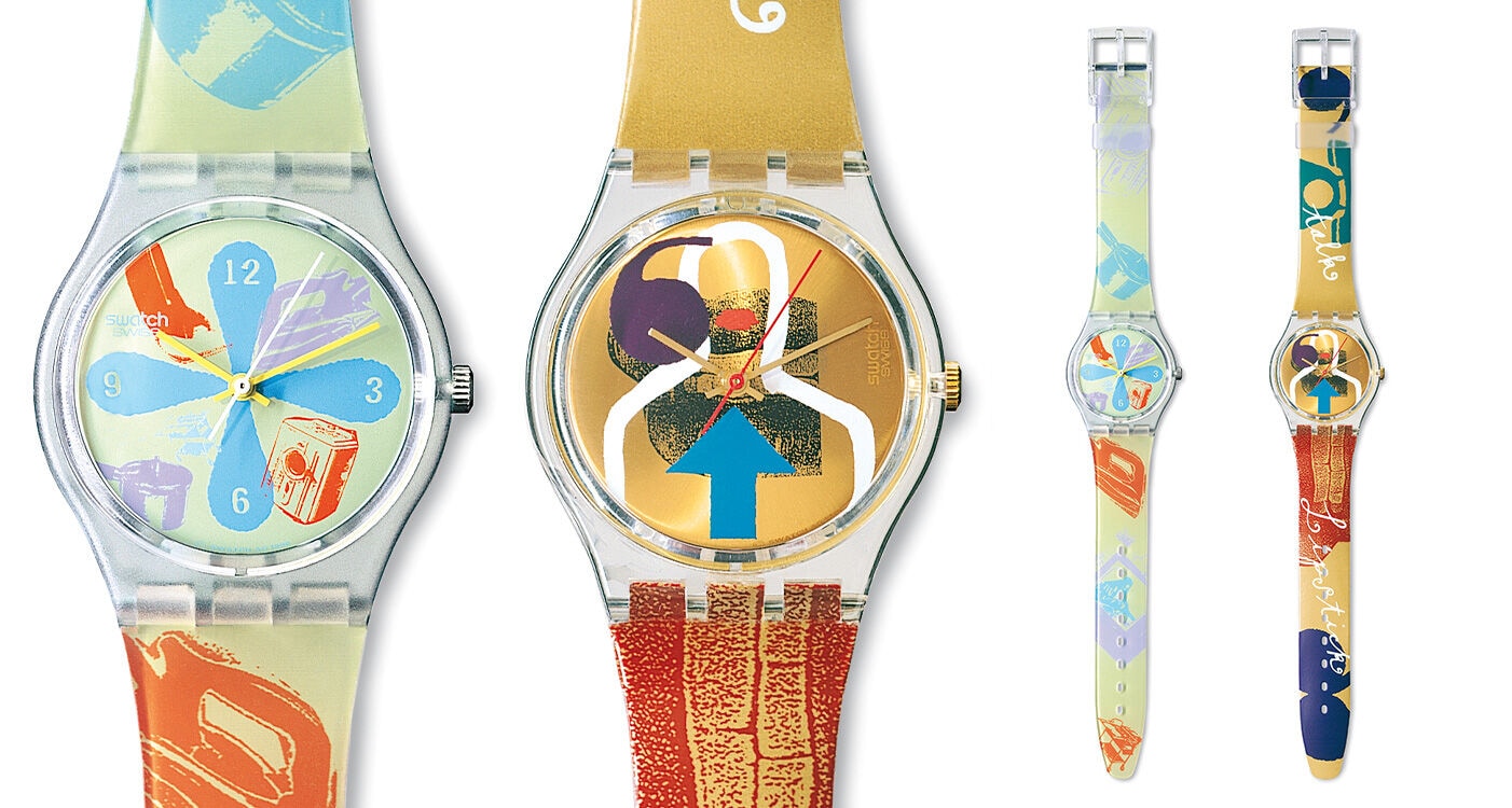 Su Huntley et Donna Muir for Swatch, 1997 Su Huntley et Donna Muir for Swatch, 1997