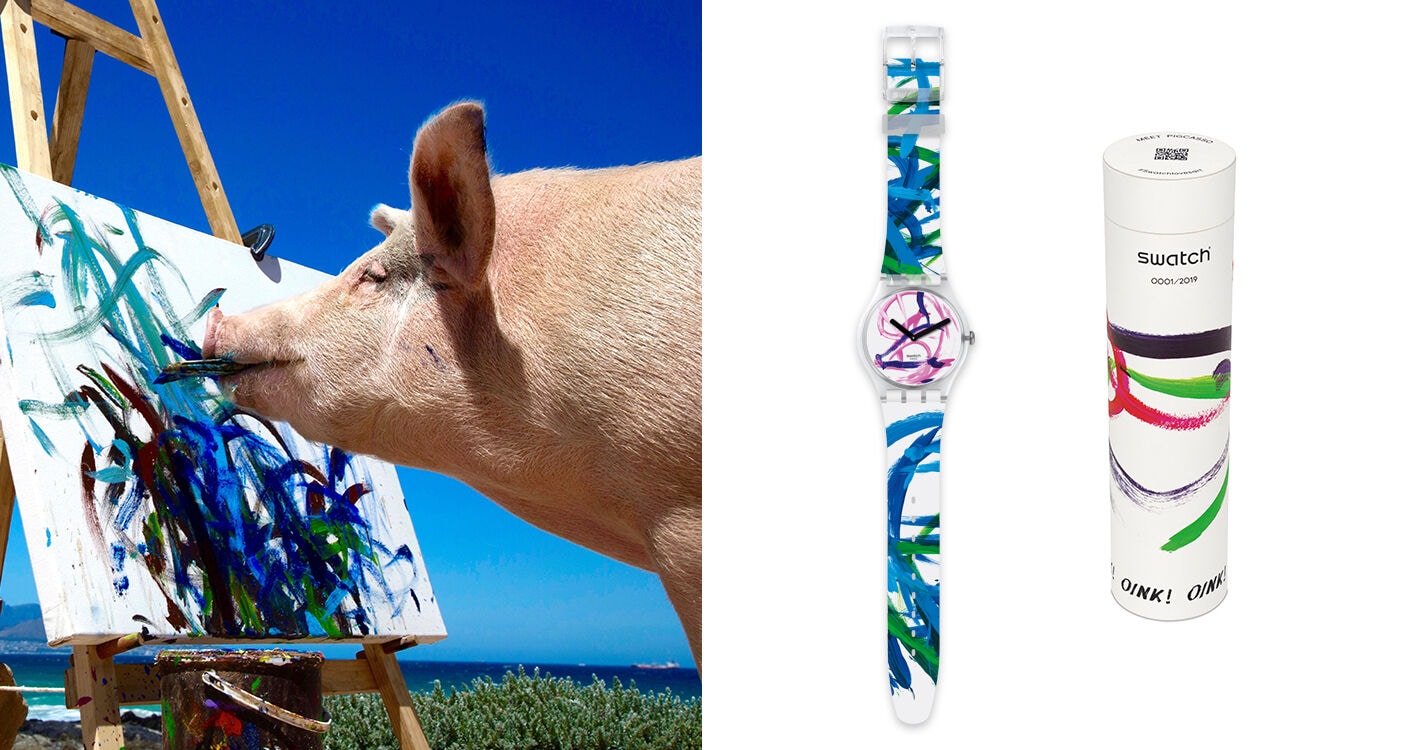 FLYING PIG by Ms. Pigcasso, 2019 FLYING PIG by Ms. Pigcasso, 2019