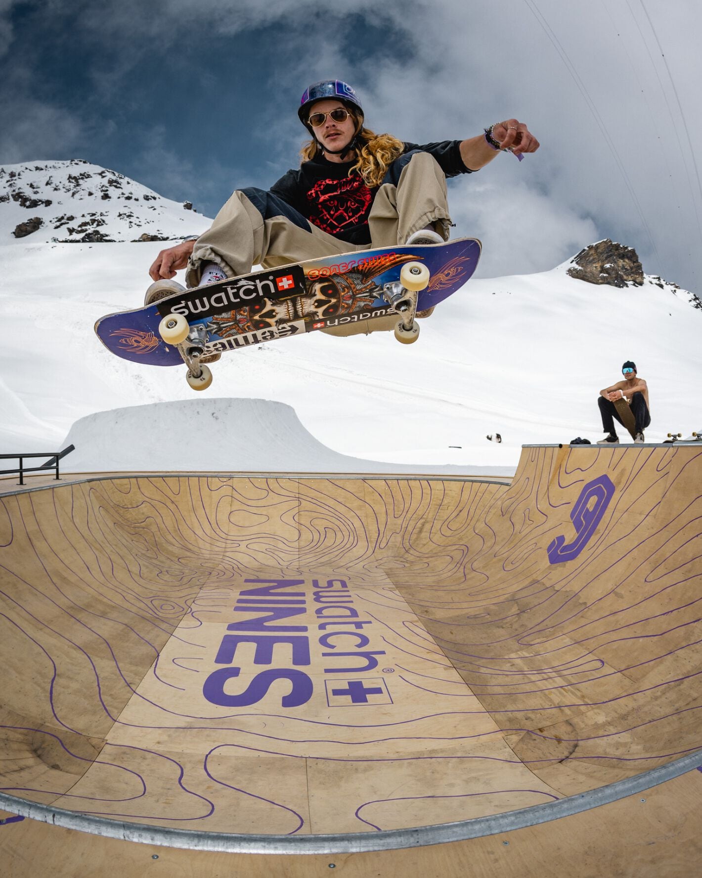 Andy Anderson skateboarding