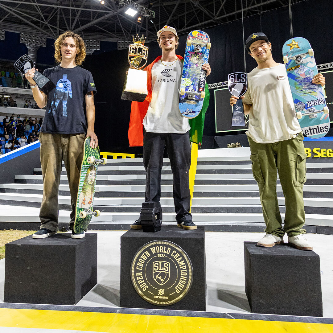 Gustavo Ribeiro podium